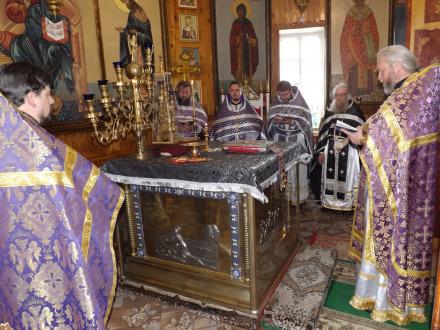 Литургия Преждеосвященных Даров.