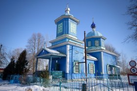 Храм Успенья Пресвятой Богородицы д. Городец 2014 г.